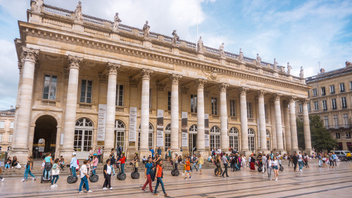 Grand Theatre in Bordeaux, France