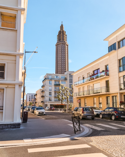 Le Havre in Normandy, France