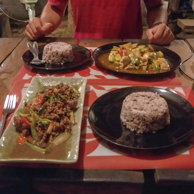 Dinner at Chill Chill in Koh Yao Yai, Thailand