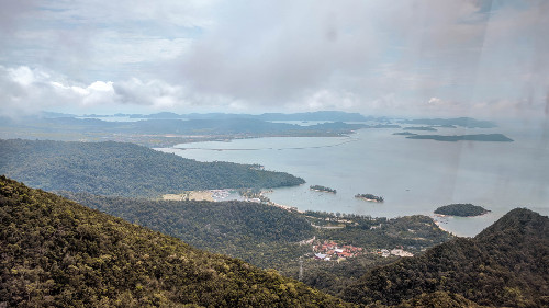 View from the Langkawi Sky Bridge