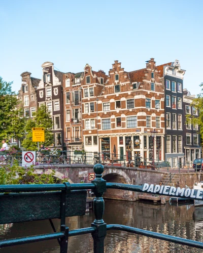 Papiermolensluis in Amsterdam, the Netherlands