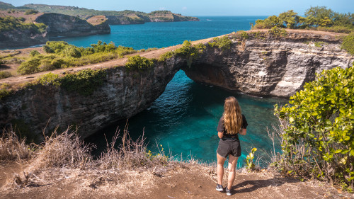 Broken Beach in Nusa Penida, Bali, Indonesia