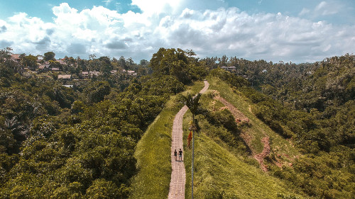 Campuhan Ridge Walk in Ubud, Bali, Indonesia