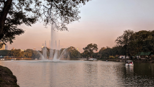 Lumphini Park in Bangkok, Thailand