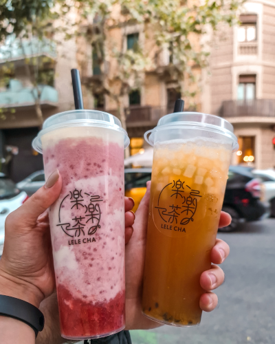 Lele Cha Bubble Tea in Barcelona