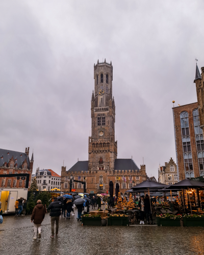 Belfort Tower in Bruges, Belgium