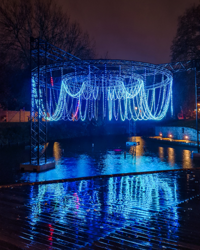 Light Experience Trail in Bruges, Belgium