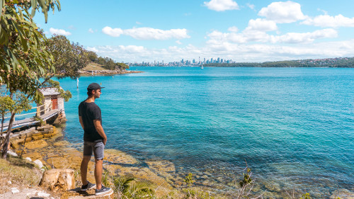 Camp Cove along the South Head Heritage Trail near Bondi Beach, Sydney, Australia