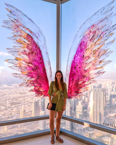 Wings Photo Spot in the Burj Khalifa