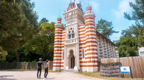 Chapel of the Algerian Villa in l'Herbe, Arcachon Bay, South West France