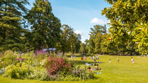 Jardin Public in Bordeaux, France