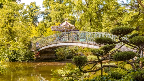 Jardin Public in Bordeaux, France