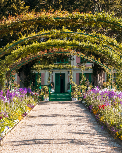 Clos Normand in Jardins de Claude Monet in Giverny, France