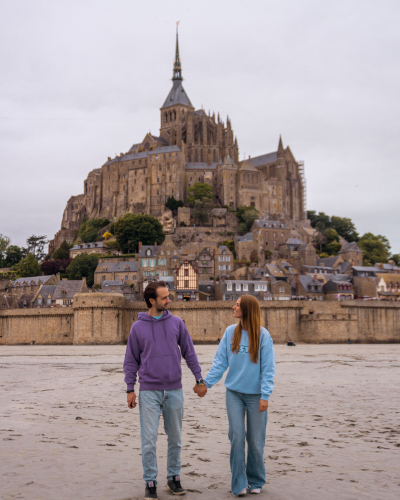 PH๏τo Spot in Le Mont-Saint-Michel in Normandy, France