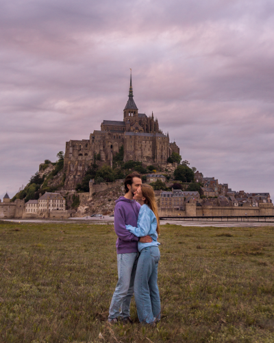 PH๏τo Spot in Le Mont-Saint-Michel in Normandy, France