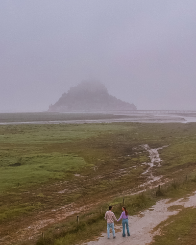 PH๏τo Spot in Le Mont-Saint-Michel in Normandy, France