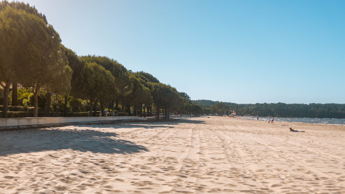 Hourtin Lake in Maubuisson, France