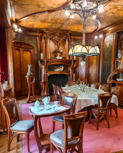 .Art Nouveau in École de Nancy Museum, France