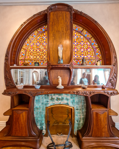 Art Nouveau in Villa Majorelle, Nancy, France