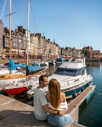 Honfleur in Normandy, France