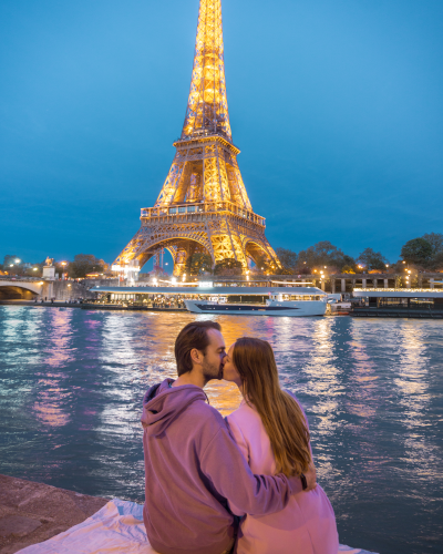 Eiffel Tower Photo Spot at Port Debilly, Paris