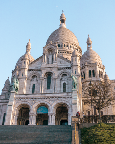 The Sacré-Coeur in Paris, France