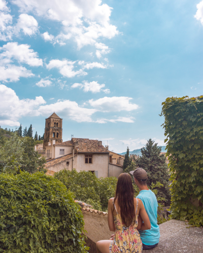 Moustiers-Sainte-Marie in Provence, France