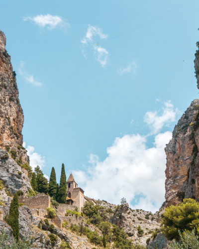 Star in Moustiers-Sainte-Marie, Provence, France