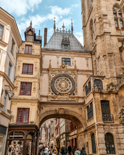 Gros-Horloge in Rouen, France