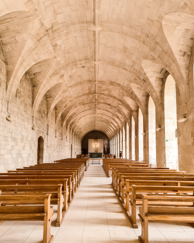 Abbaye Notre-Dame du Bec in Le Bec-Hellouin, France