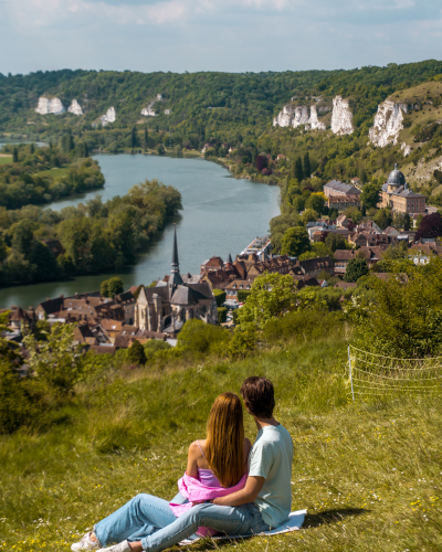 Viewpoint in Les Andelys, France