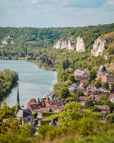 Viewpoint in Les Andelys, France