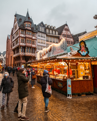 Christmas Market in Frankfurt, Germany