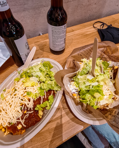 Chipotle for Dinner in Frankfurt, Germany