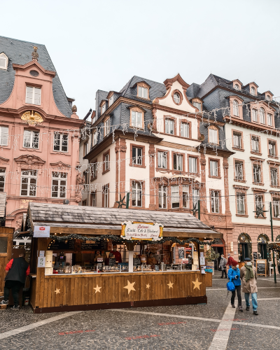 The Christmas Market in Mainz, Germany