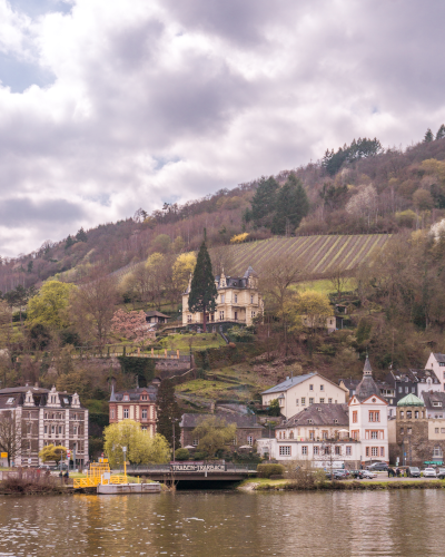 Traben-Trarbach in the Moselle Valley, Germany