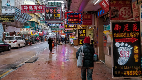 Mongkok in Hong Kong