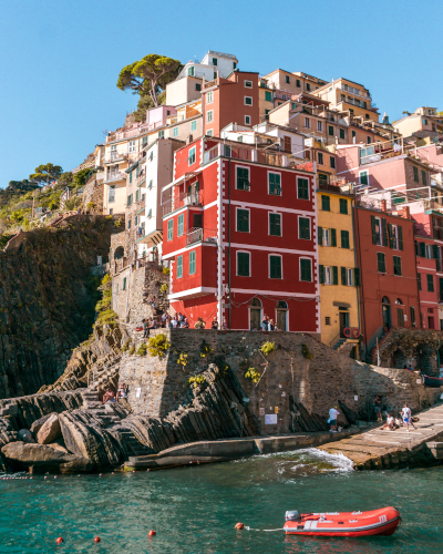 Riomaggiore in Cinque Terre, Italy