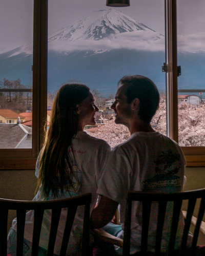 Ryokan in Kawaguchiko near Mt. Fuji, Japan