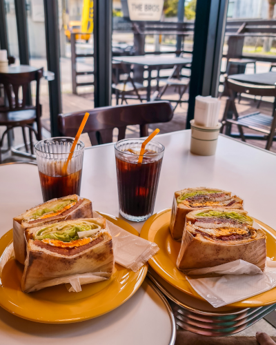 The Bros Sandwich Stand in Okinawa, Japan