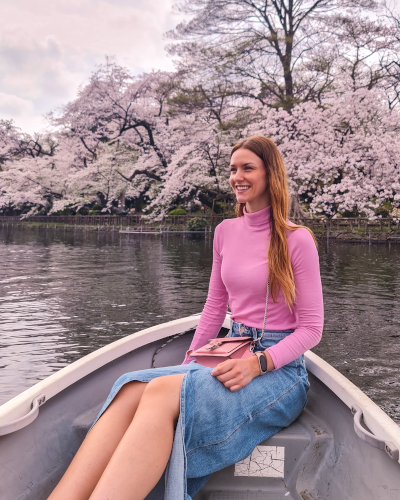 Cherry Blossoms in Inokashira Park, Tokyo