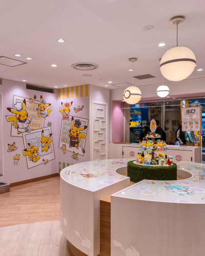 Pikachu Sweets Café in Tokyo, Japan