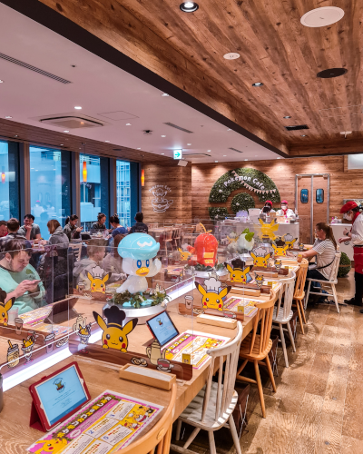 Pokémon Café Food in Tokyo, Japan