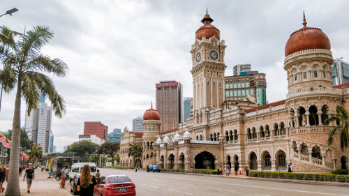 The Sultan Abdul Samad Building in Kuala Lumpur