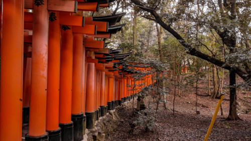 Fushimi Inari Taisha in Kyoto, Japan