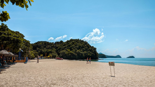Pantai Tengah Beach in Langkawi