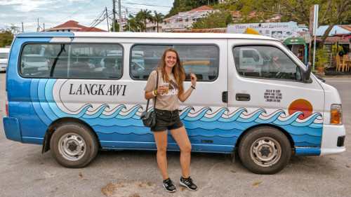 Authentic Langkawi taxi vans