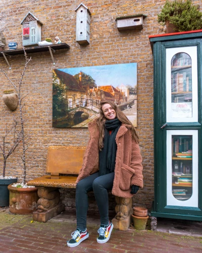 Instagrammable place Achter de Vismarkt in Gouda, the Netherlands