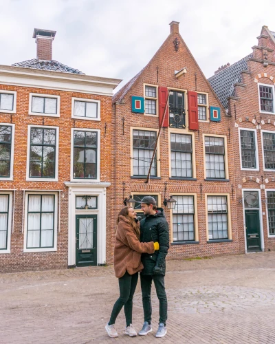 Instagrammable place at Sint Walburgstraat in Groningen, the Netherlands