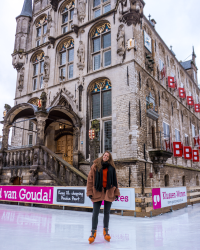 Ice Skating at the Goudse IJsbaan in Gouda in 2019